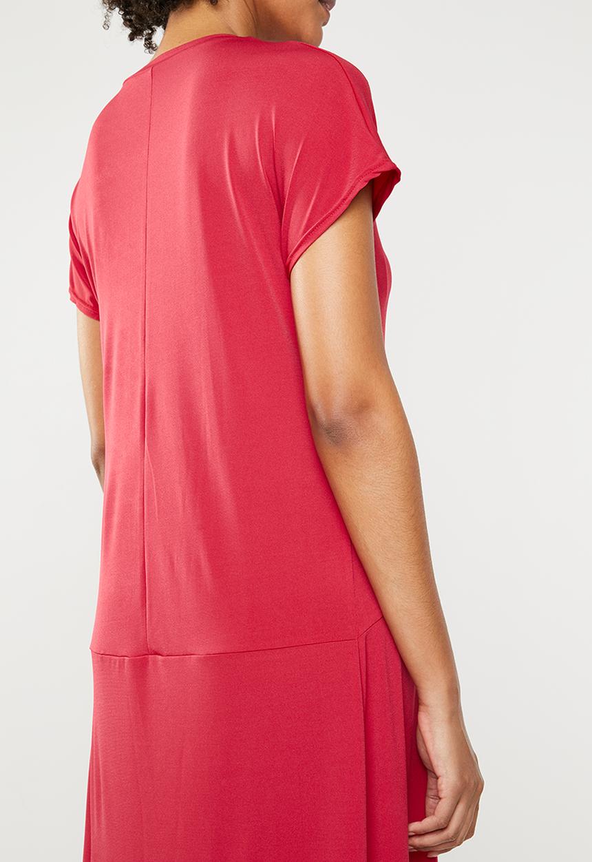 STYLE REPUBLIC - Ruched detail dress - red
