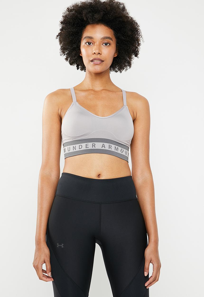 Under Armour - Seamless longline bra - grey