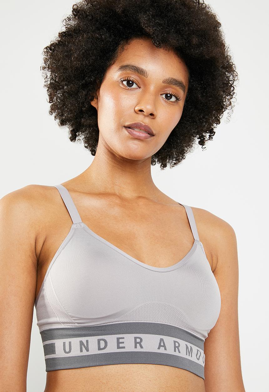 Under Armour - Seamless longline bra - grey