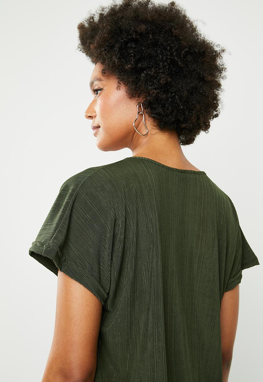 Superbalist - Drawcord tee - khaki