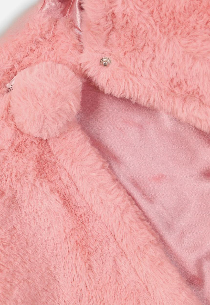 MINOTI - Infants soft fur jacket - pink