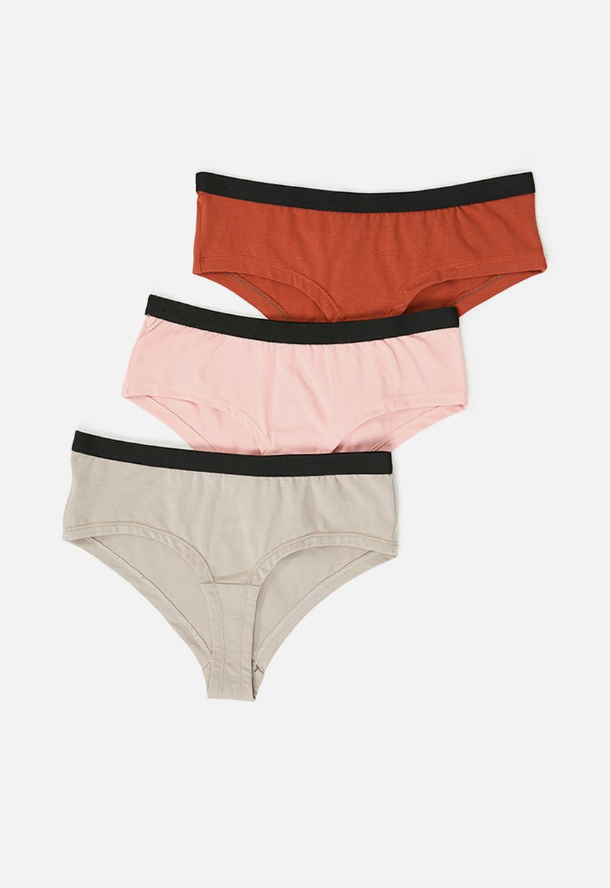 Superbalist - Boyleg briefs 3 pack - multi
