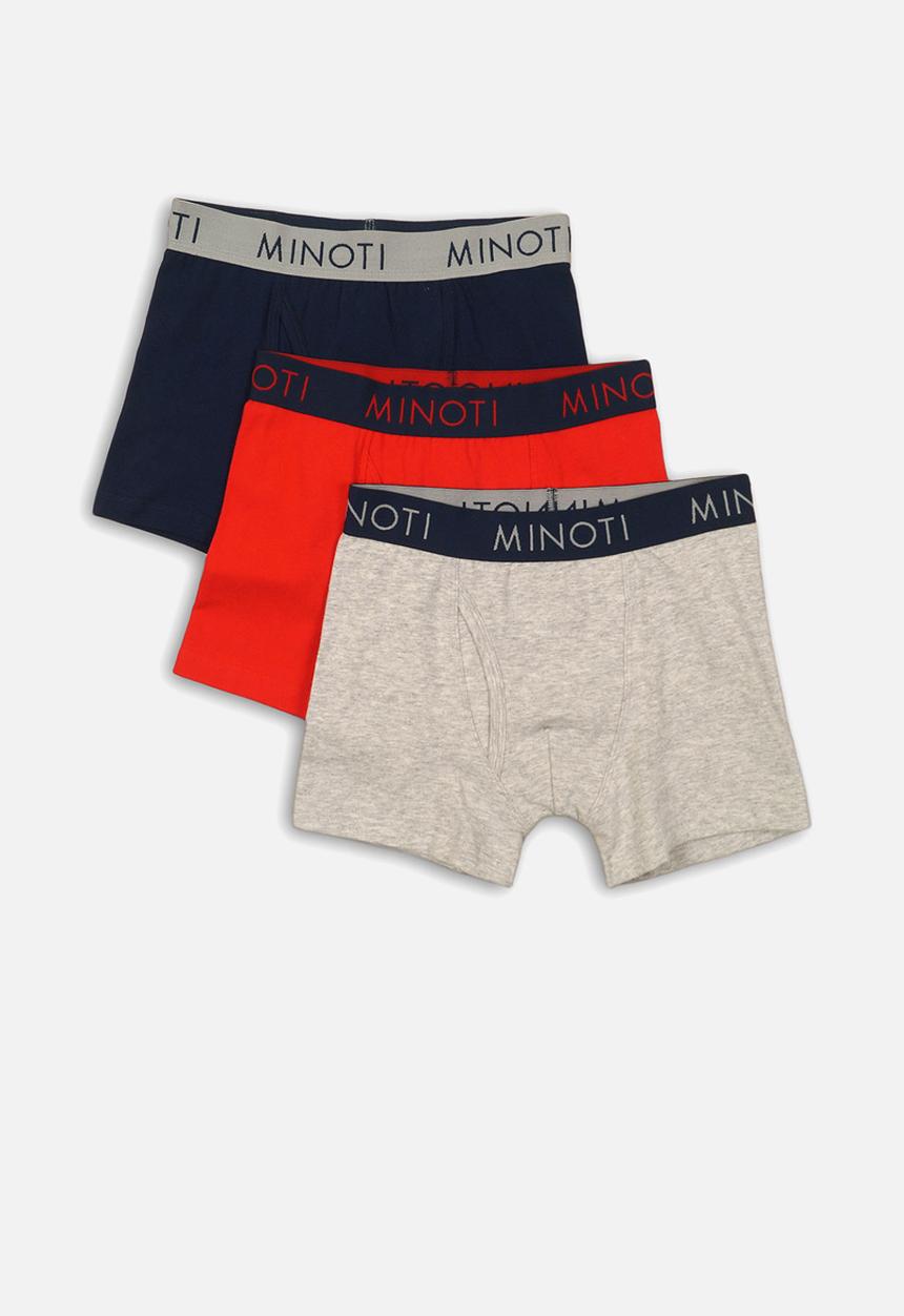 MINOTI - 3 pack boxer set - multi 