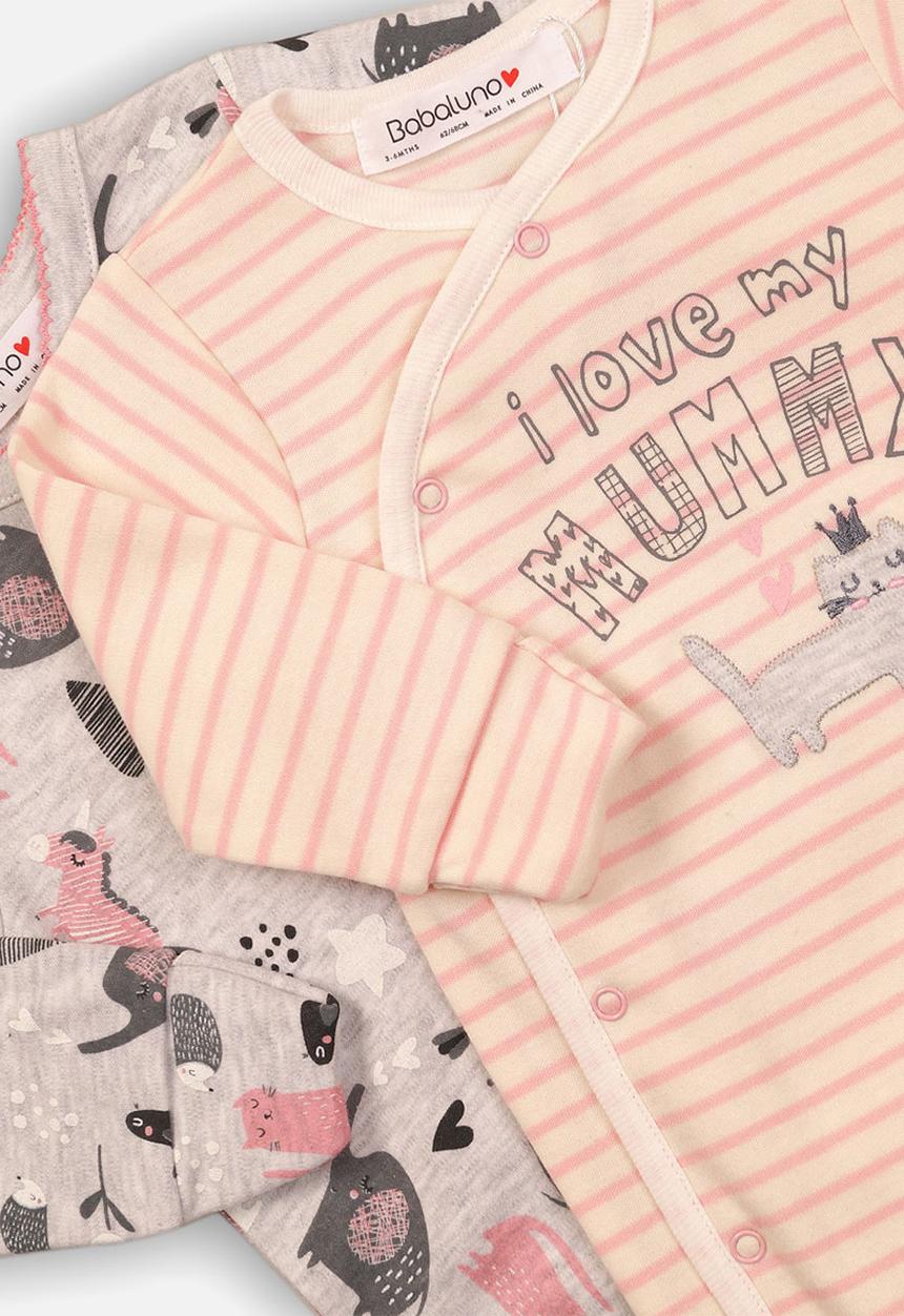 MINOTI - 2 pack sleepsuits -  multi 