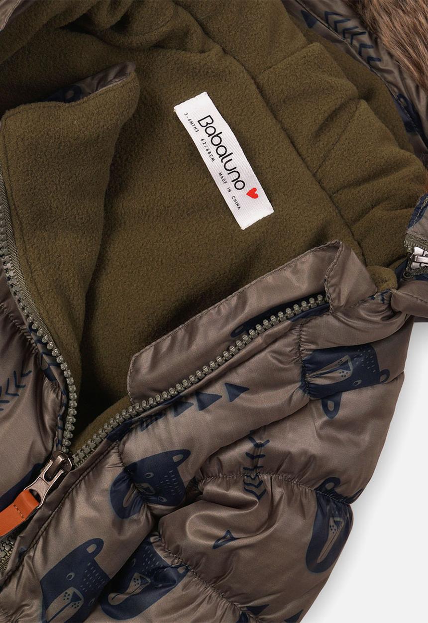 MINOTI - Snowsuit - khaki