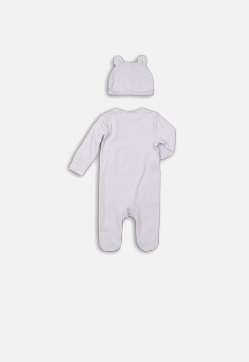 MINOTI - 2 piece sleepsuit & hat set - blue