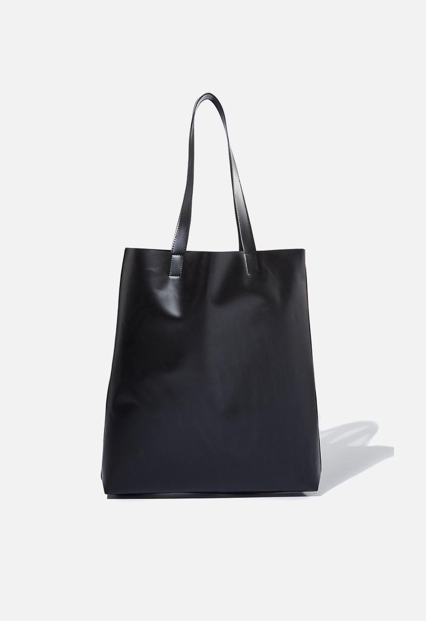 Cotton On - Tinted tote - black