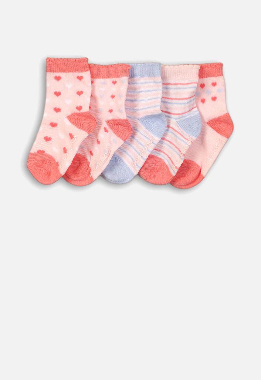 MINOTI - 5pk ankle socks - multi 