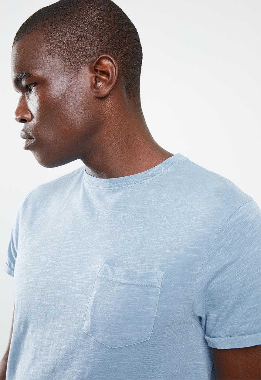 STYLE REPUBLIC - Soft pocket tee - blue