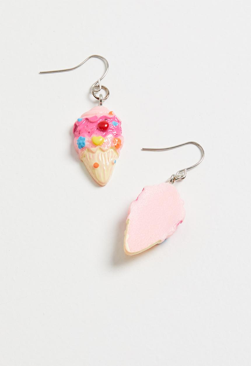 Pop Candy - Ice-cream earrings - pink