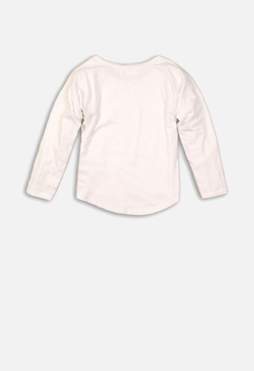 MINOTI - Girls long sleeve top - white