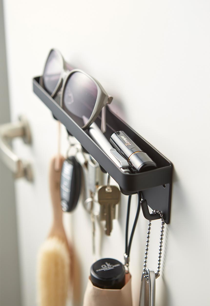 Yamazaki - Smart magnetic key hook - black