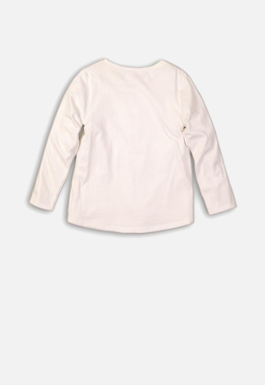 MINOTI - Girls long sleeve top - white