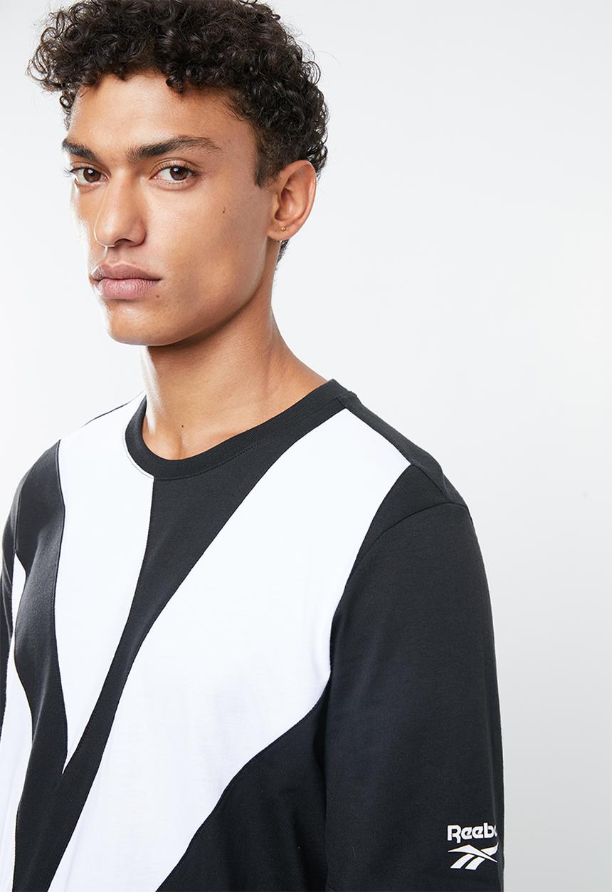 Reebok Classic - Vector tee - black & white