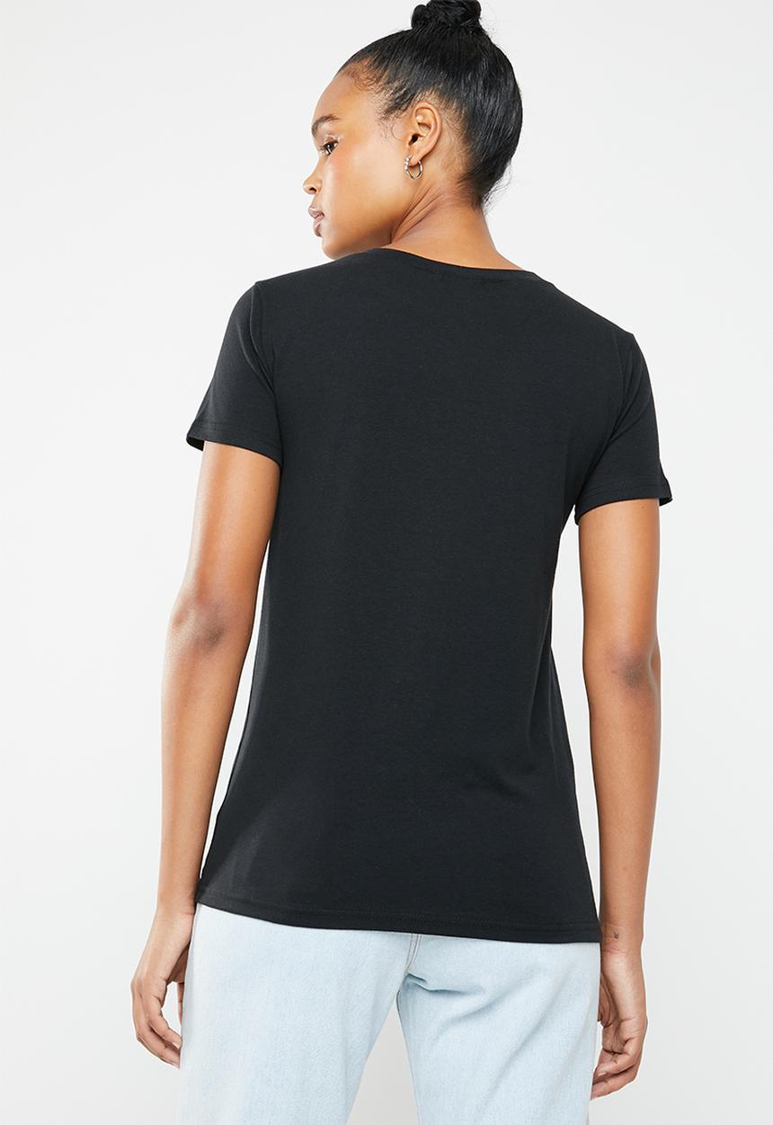 STYLE REPUBLIC - Woman T-shirt - black