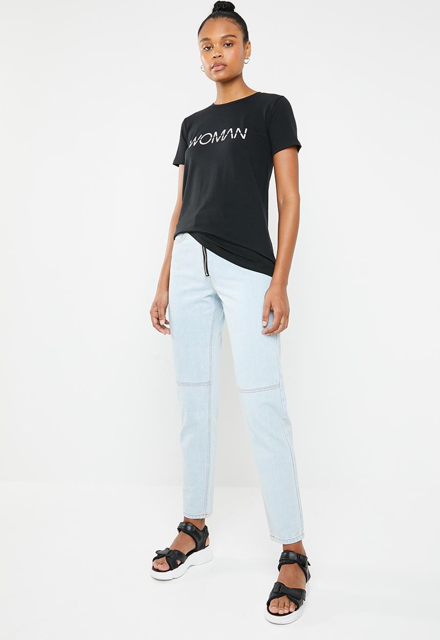 STYLE REPUBLIC - Woman T-shirt - black