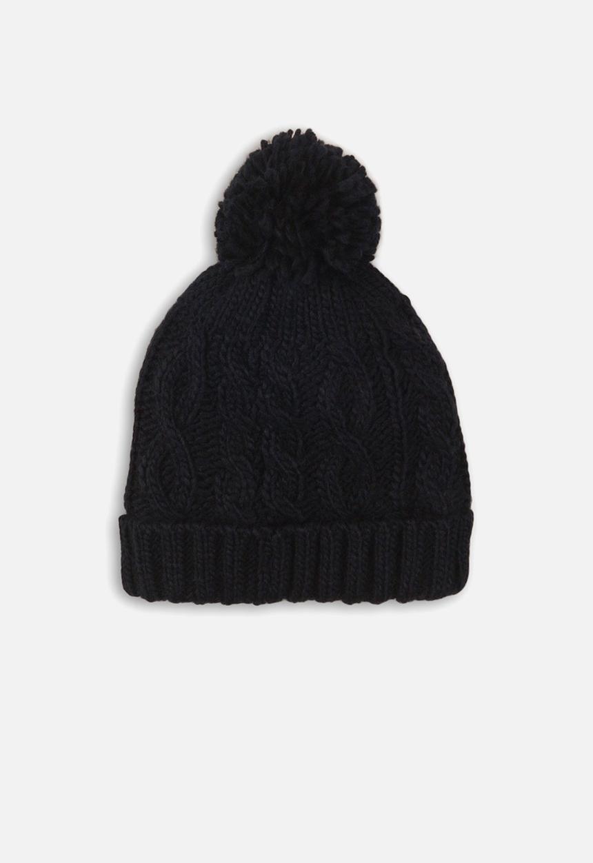 MINOTI - Chunky knit hat - navy 