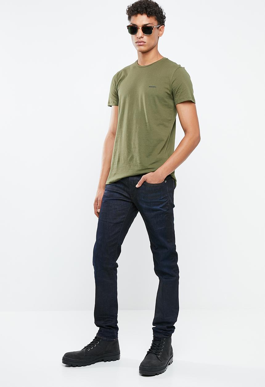 Diesel  - Jake crew neck 3 pack tees - multi
