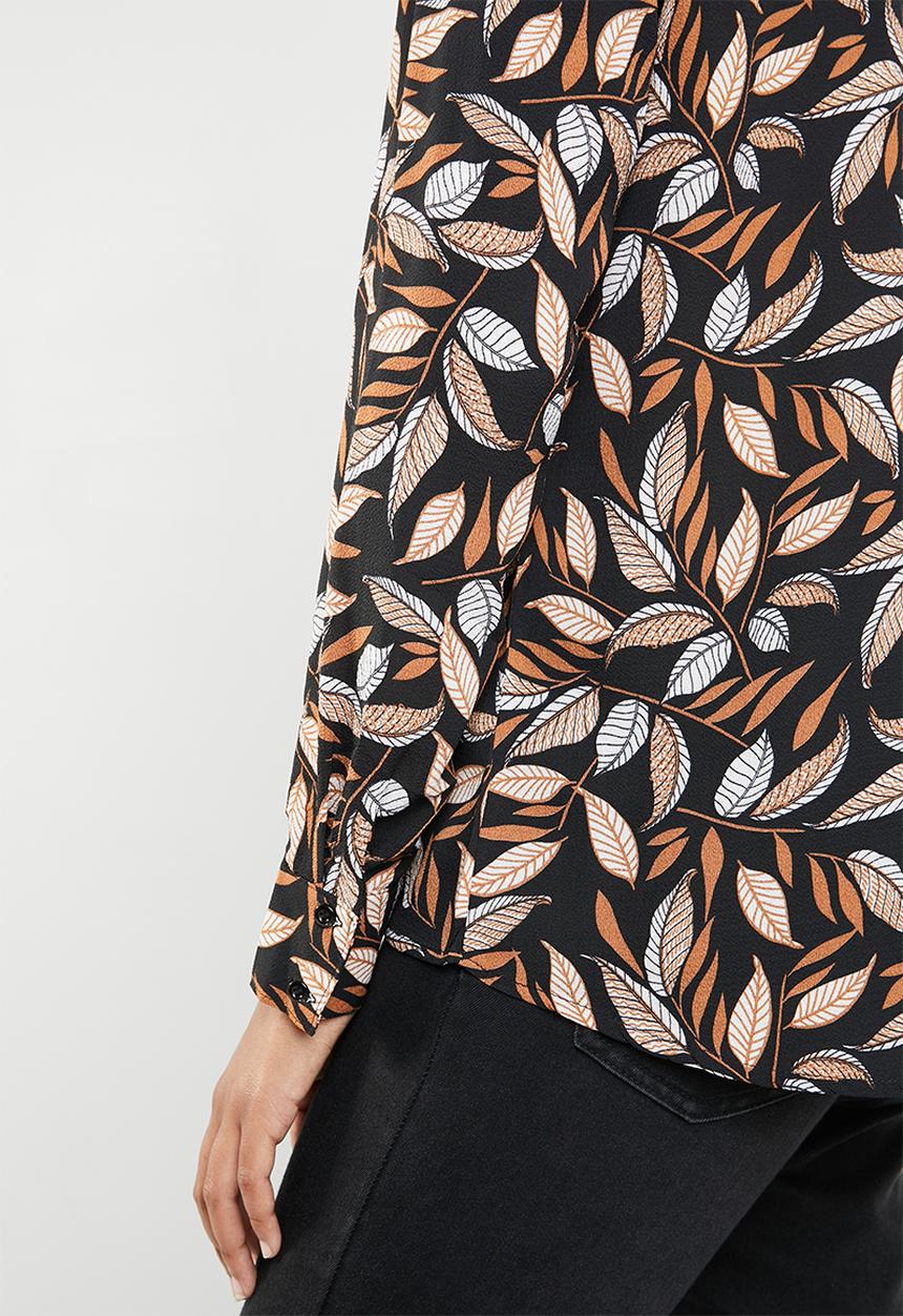 dailyfriday - Printed blouse - black