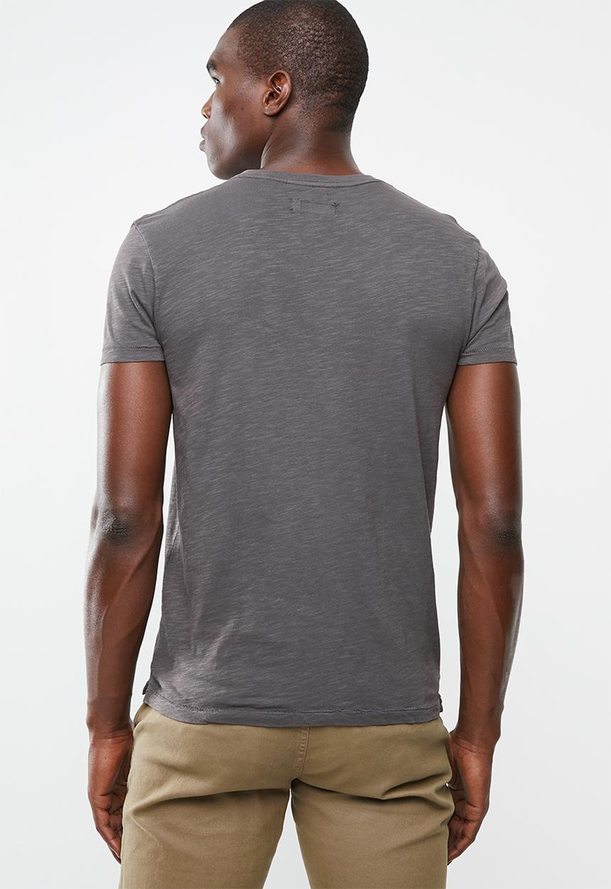 STYLE REPUBLIC - Soft pocket tee - grey