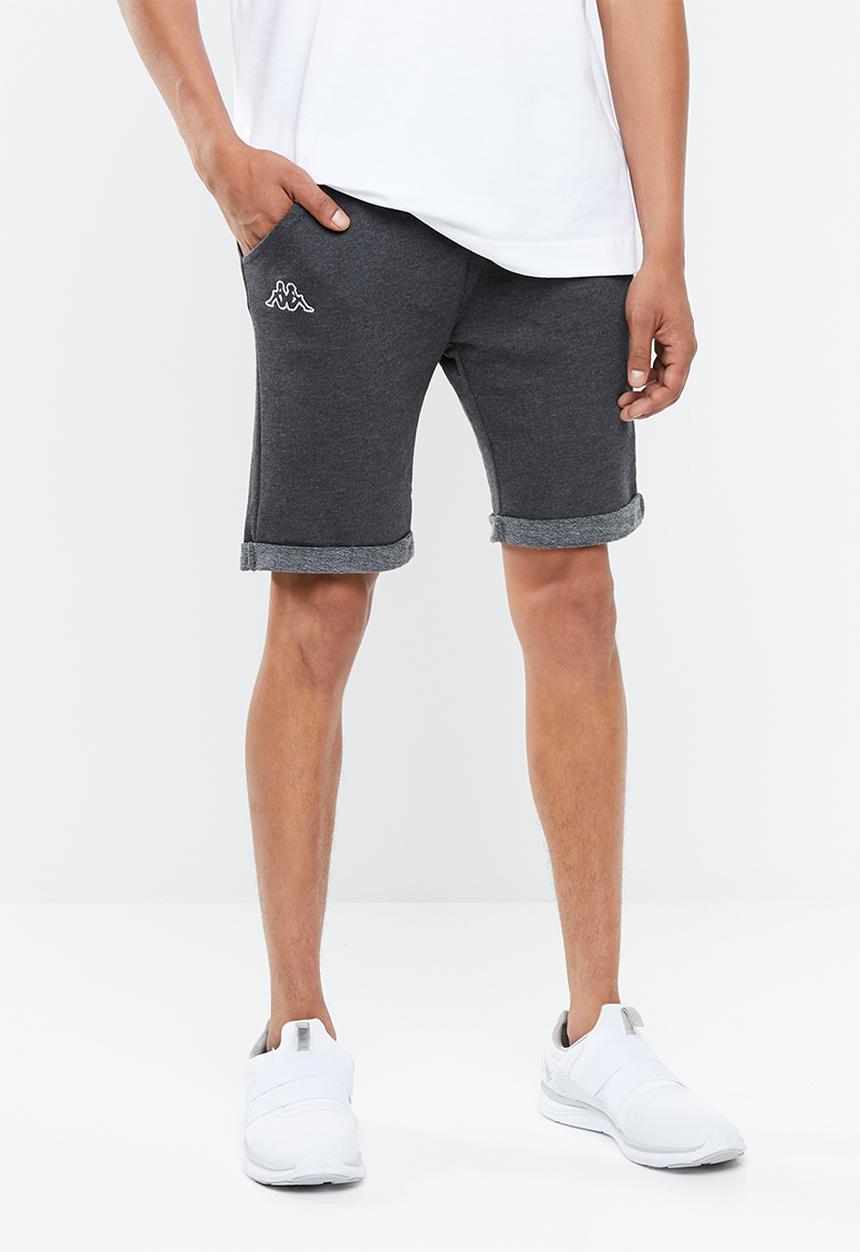 KAPPA - Logo zibu slim shorts - grey