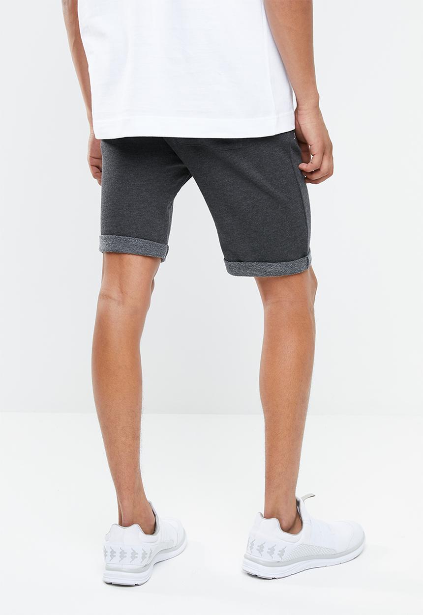 KAPPA - Logo zibu slim shorts - grey