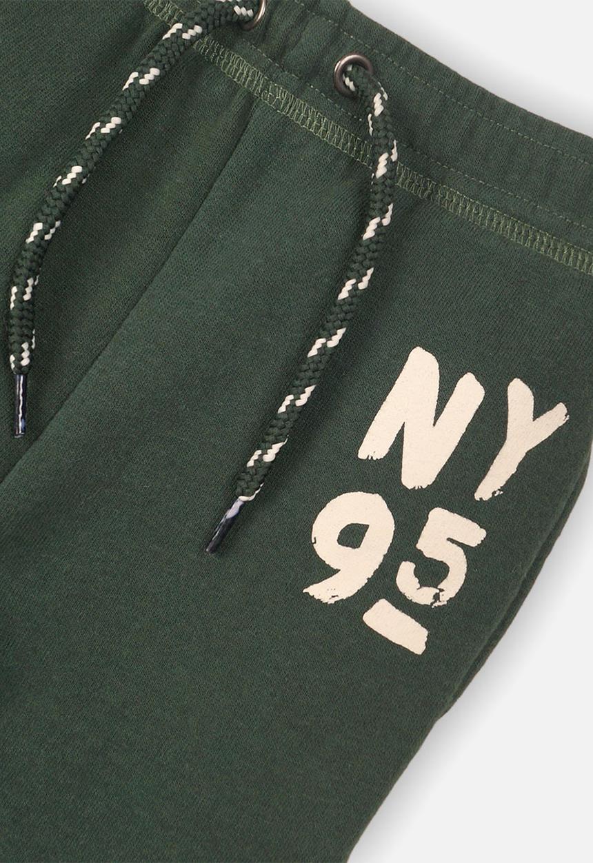 MINOTI - Baby boys jog pant - green 