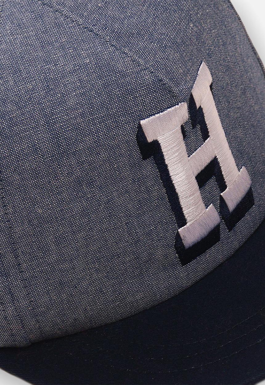 MINOTI - H' embroidery cap - blue