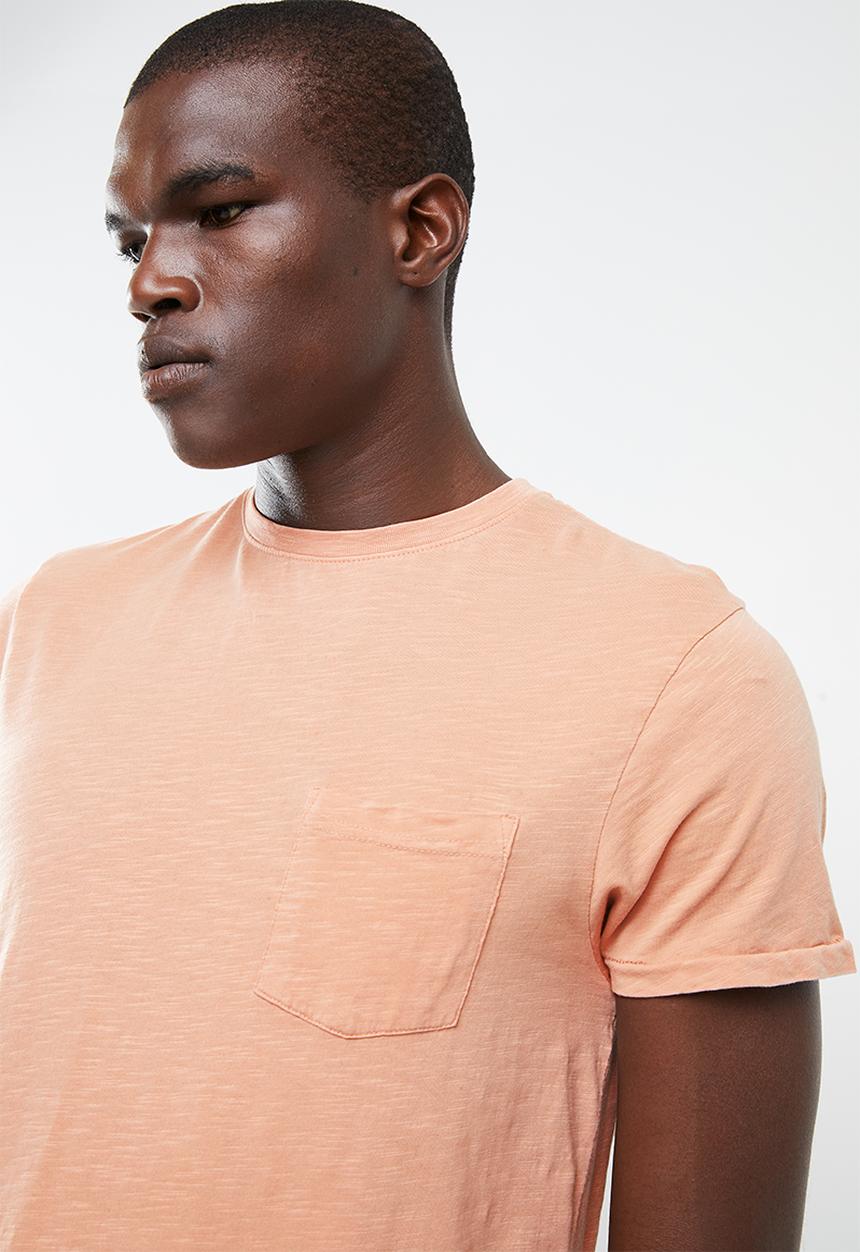 STYLE REPUBLIC - Soft pocket tee 1 - peach