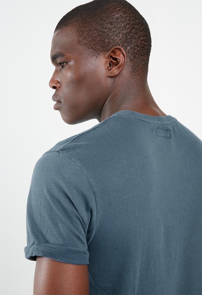 STYLE REPUBLIC - Soft pocket tee - charcoal