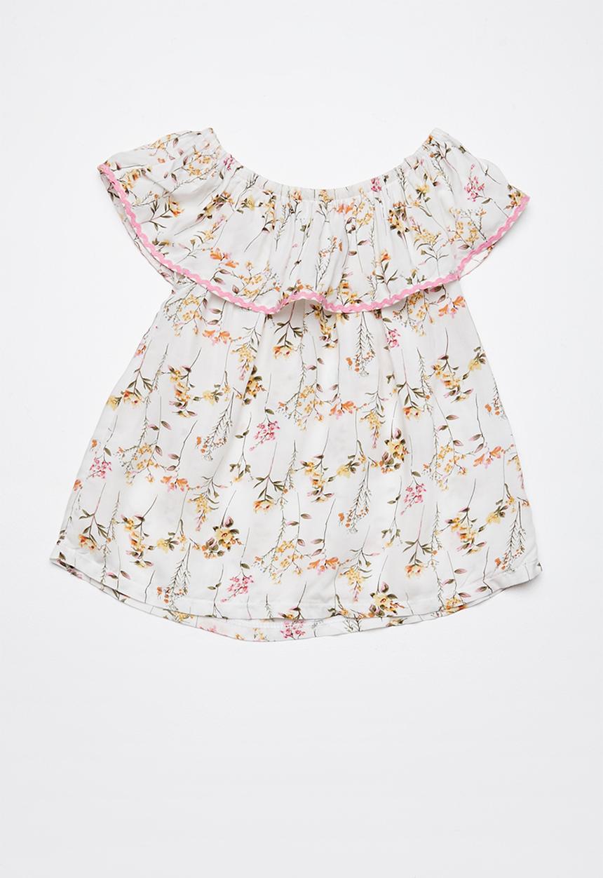 Superbalist - Kids circus woven top - floral multi