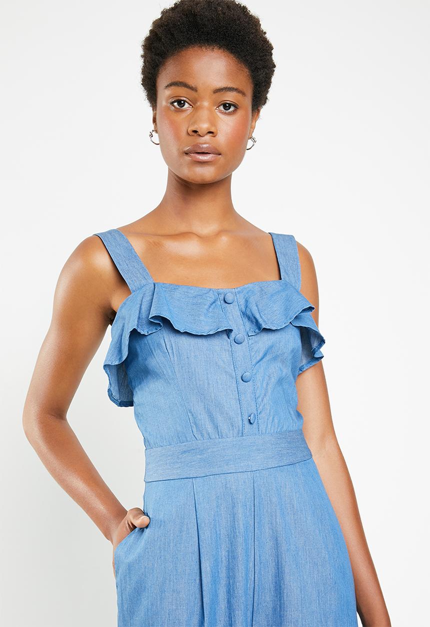 Superbalist - Culotte jumpsuit - blue