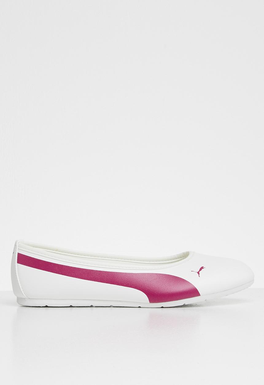 PUMA - Basic ballerina pumps - white