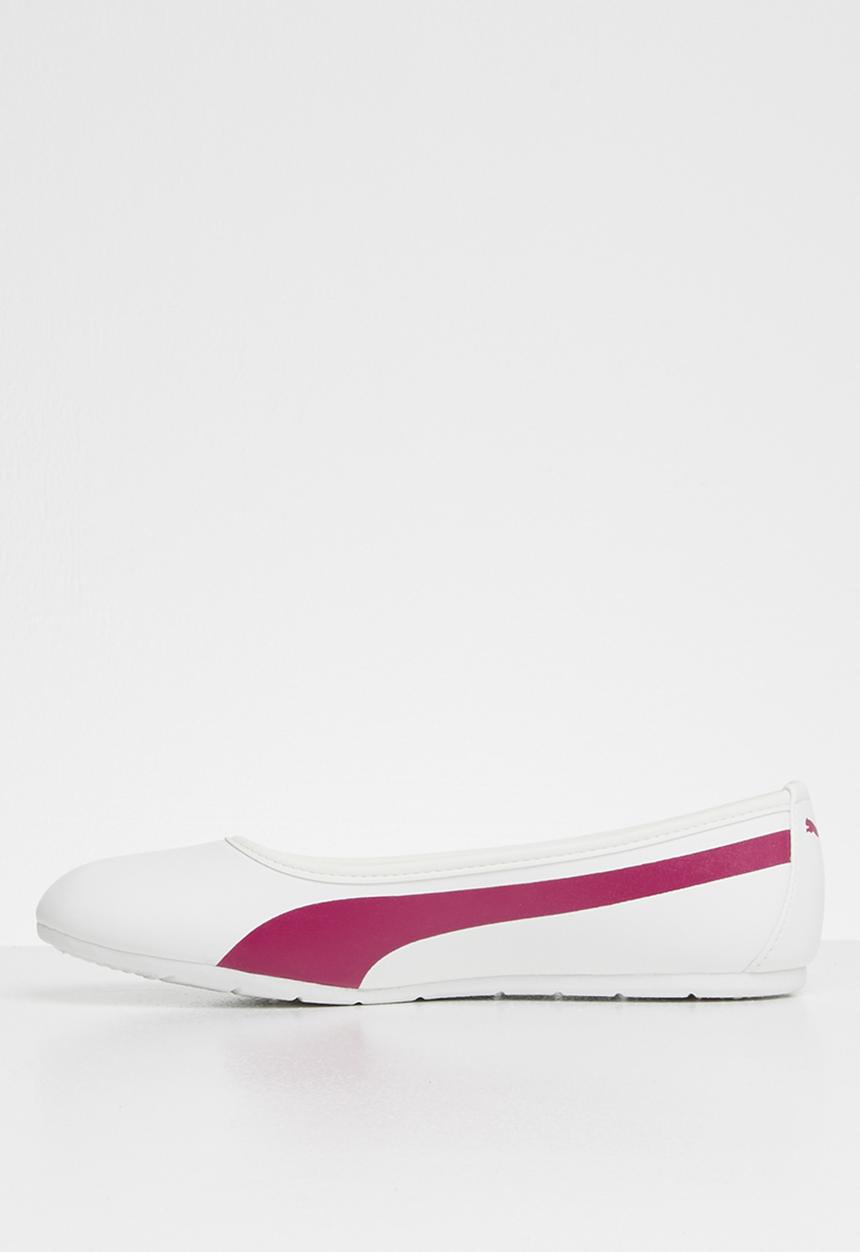 PUMA - Basic ballerina pumps - white