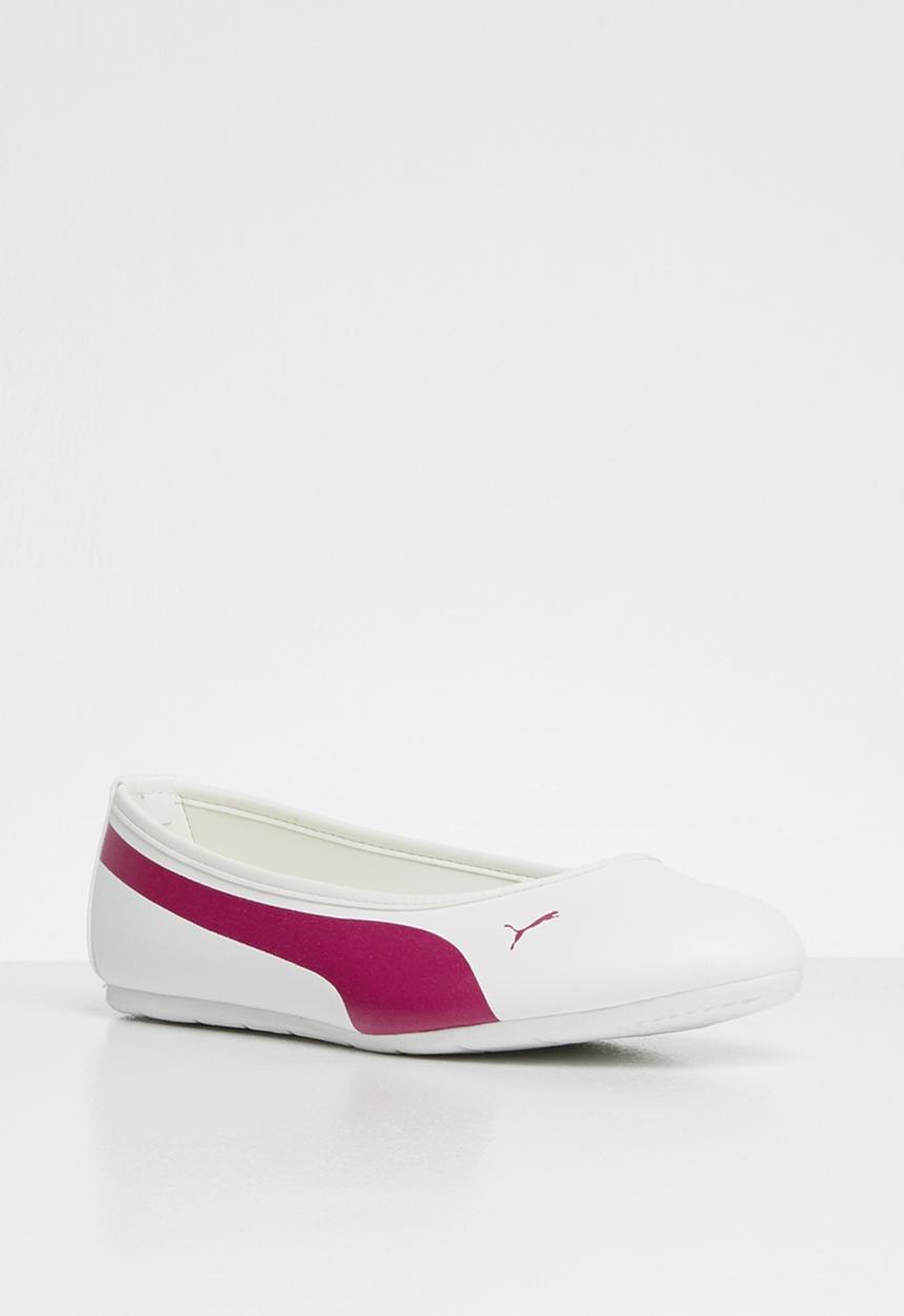 PUMA - Basic ballerina pumps - white