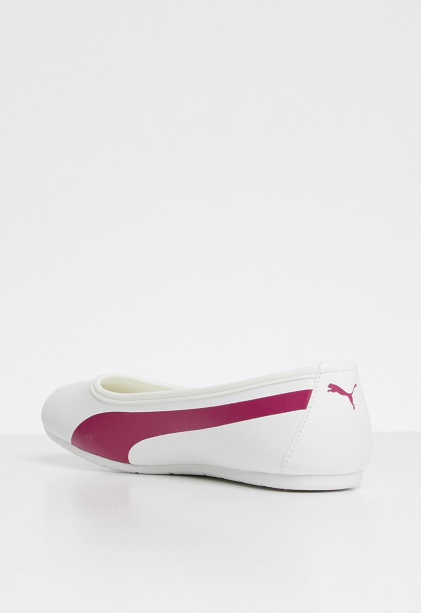 PUMA - Basic ballerina pumps - white