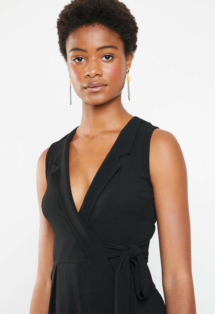 Superbalist - Suit style jumpsuit - black 