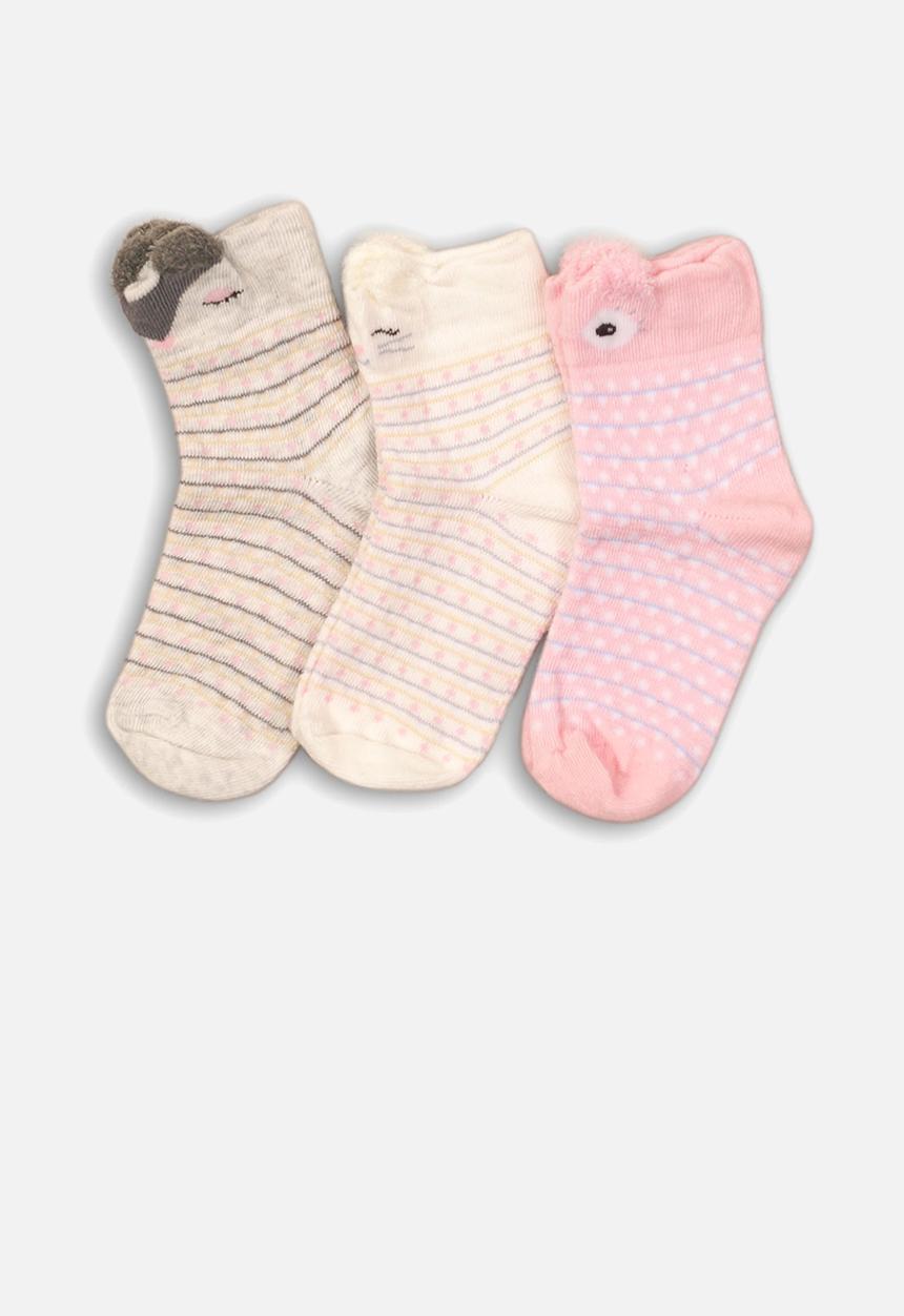 MINOTI - 3 Pack ankle socks - multi