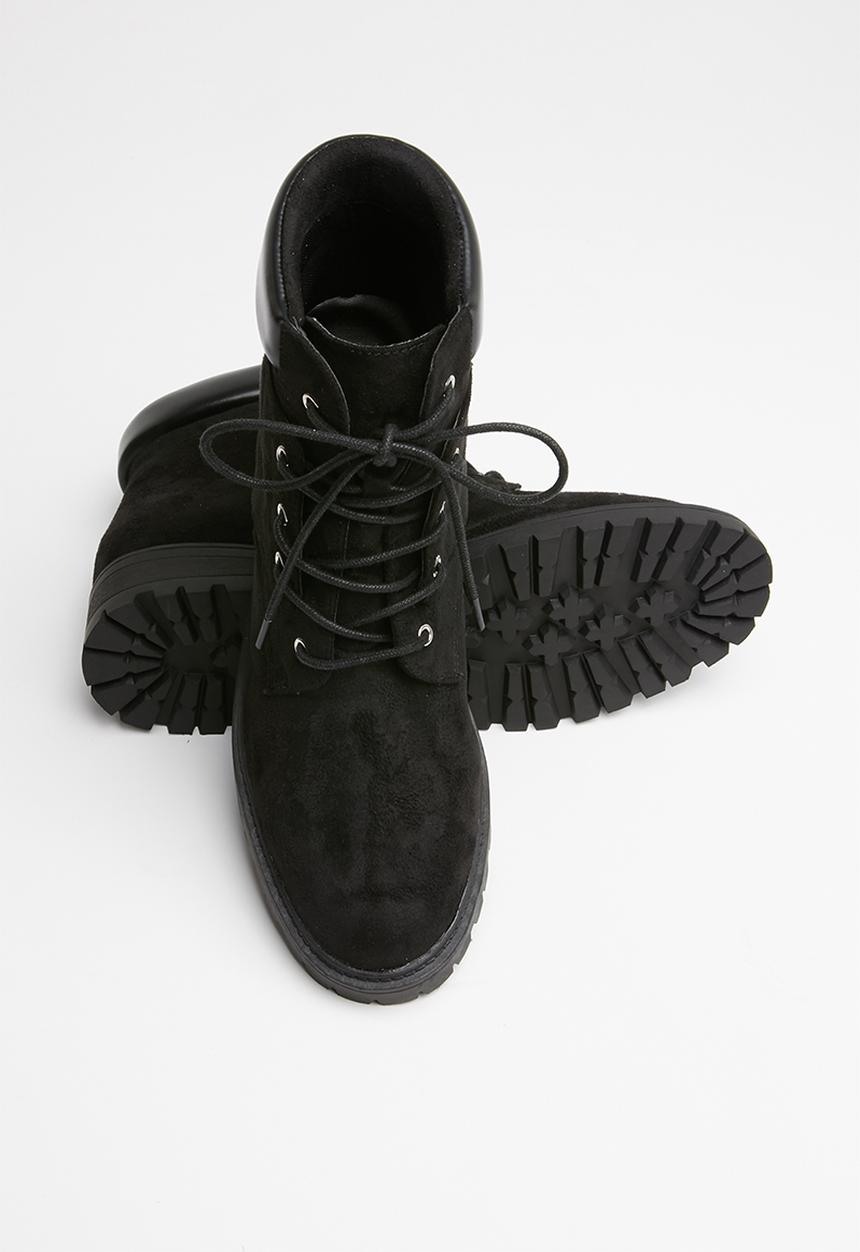 Superbalist - Jamie lace up boot - black