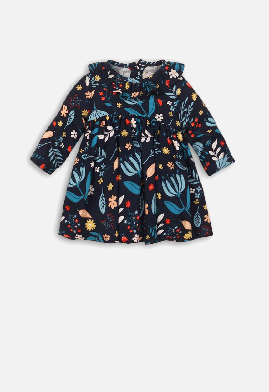 MINOTI - AOP dress - Navy