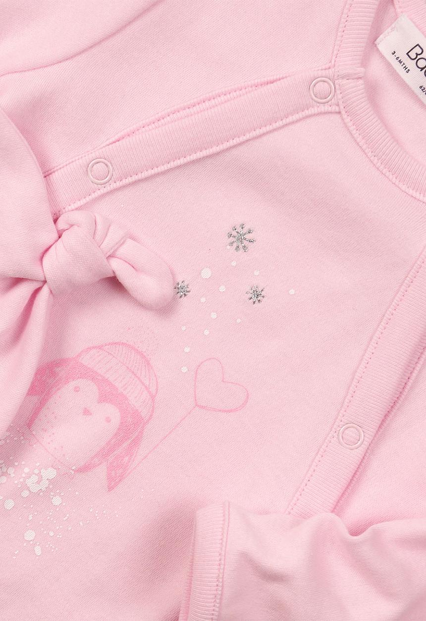 MINOTI - 2 piece sleepsuit & hat set - pink