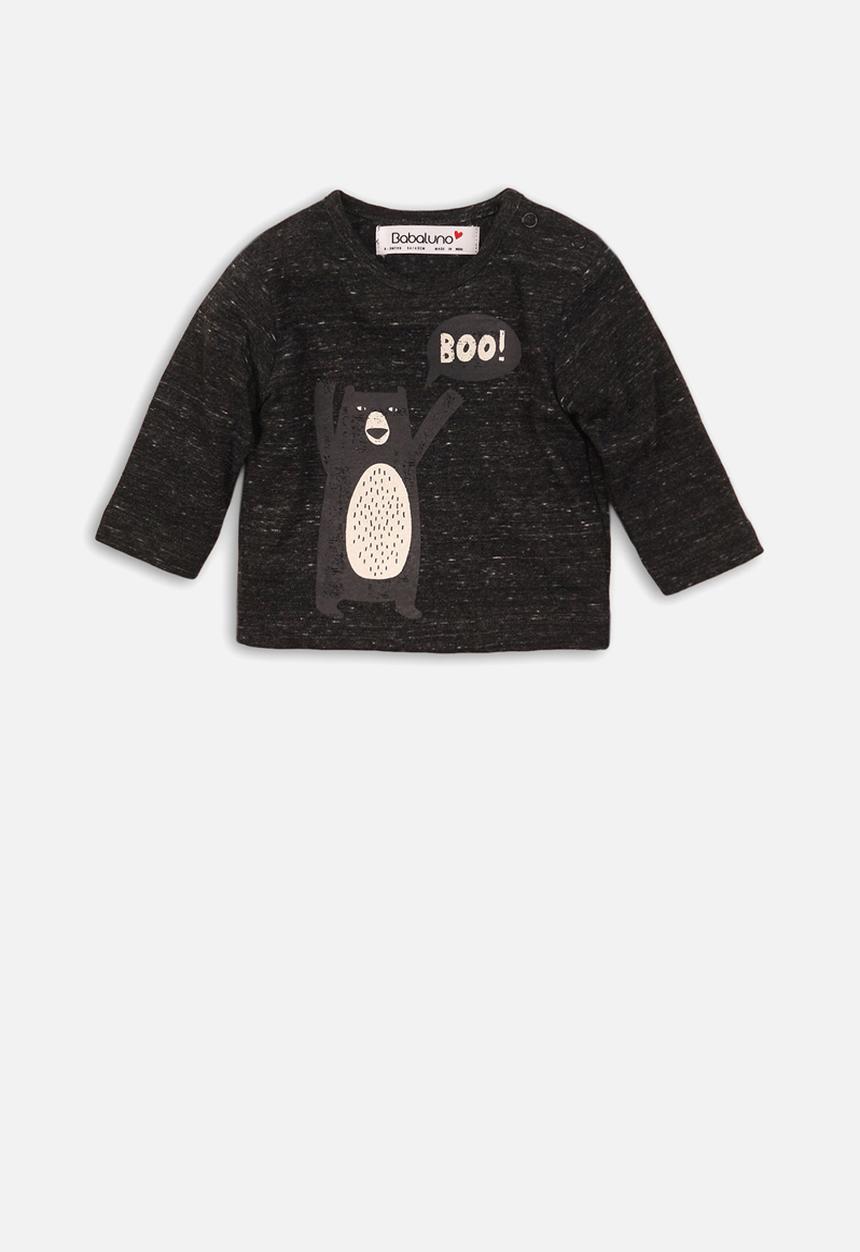 MINOTI - Long sleeve top - charcoal
