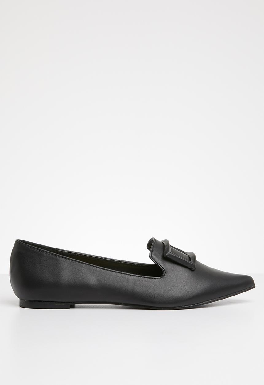 Superbalist - Buckle detail loafer - black
