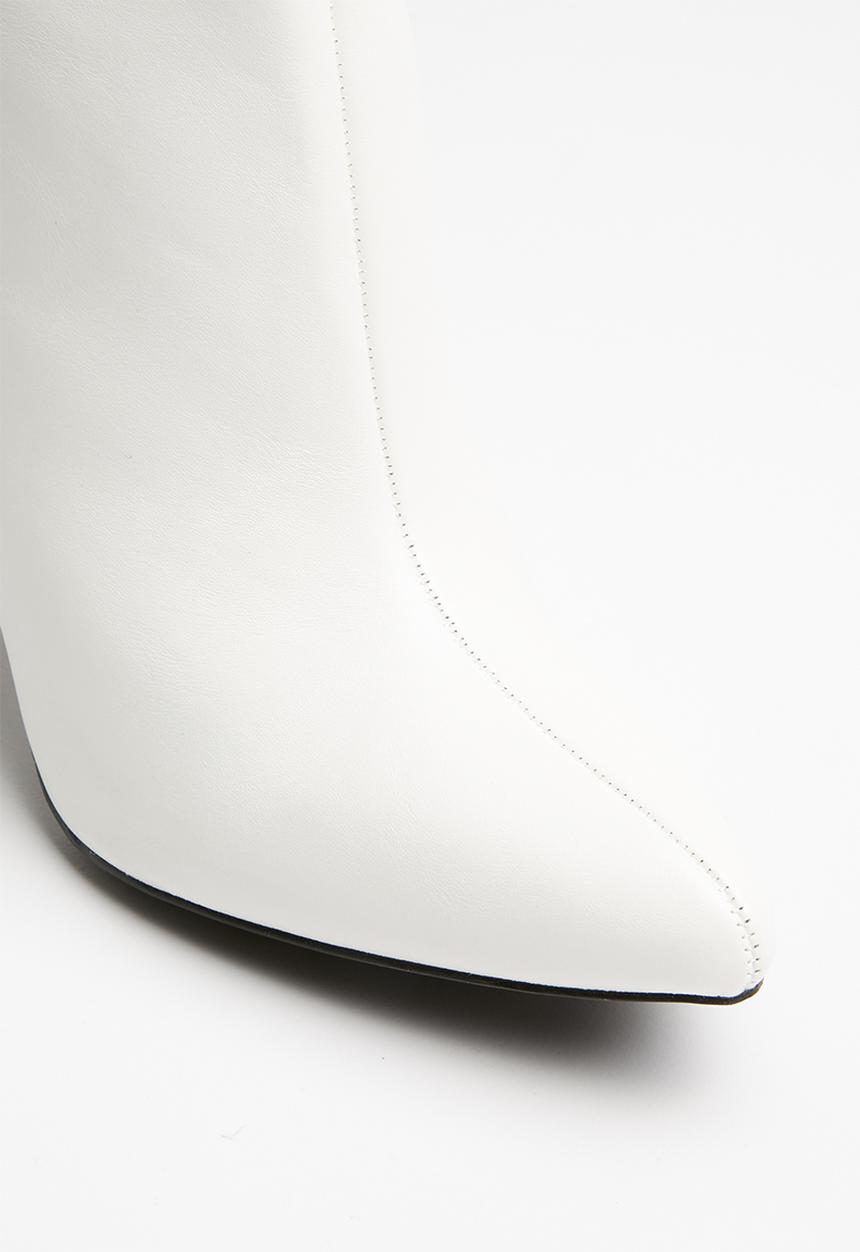 Superbalist - Sade cone heel boot - white