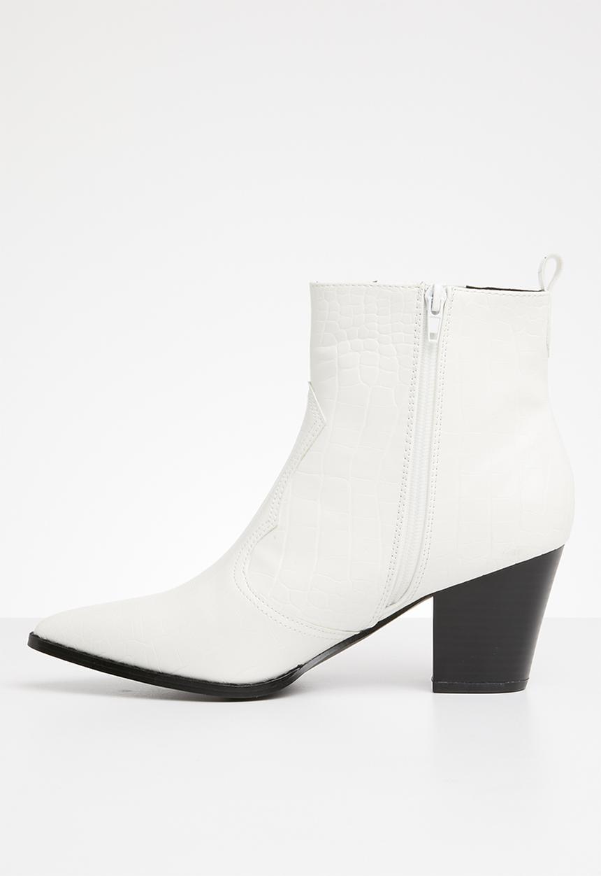 Superbalist - Winona cowboy boot - white