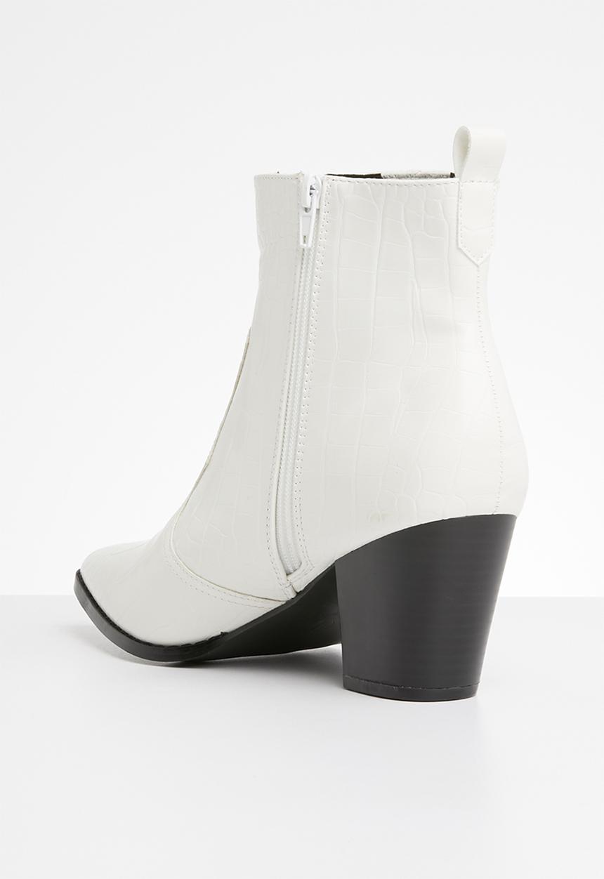 Superbalist - Winona cowboy boot - white