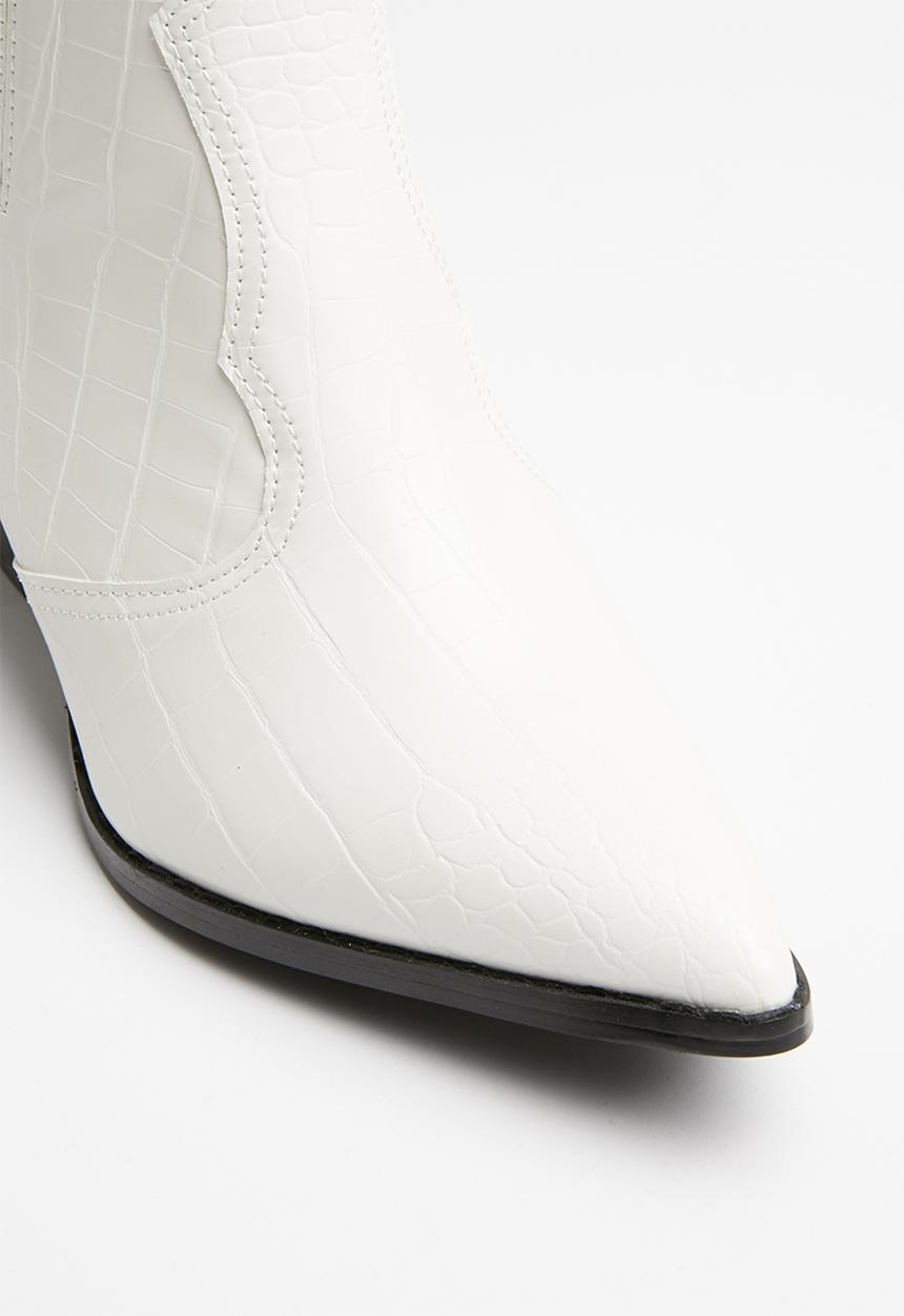 Superbalist - Winona cowboy boot - white