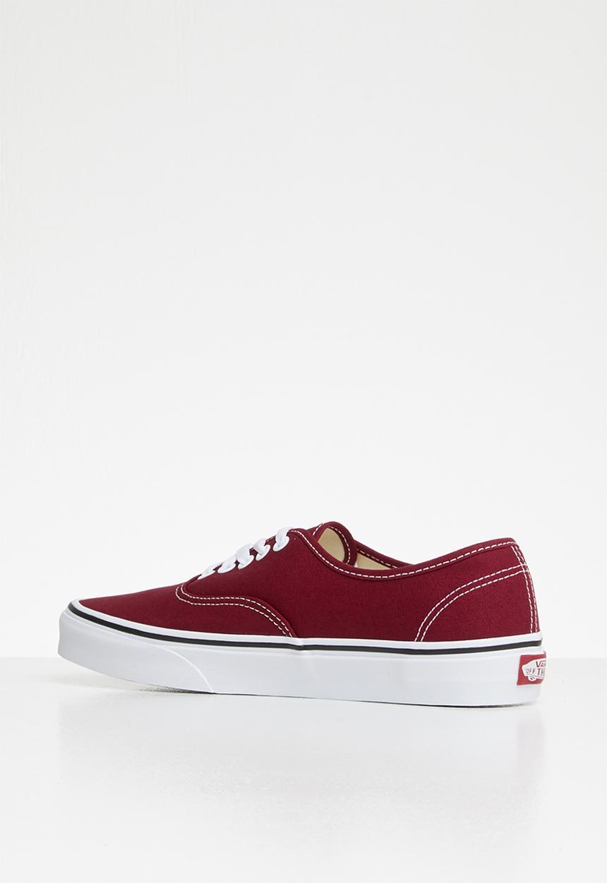 Vans - Vans authentic - rumba red & true white