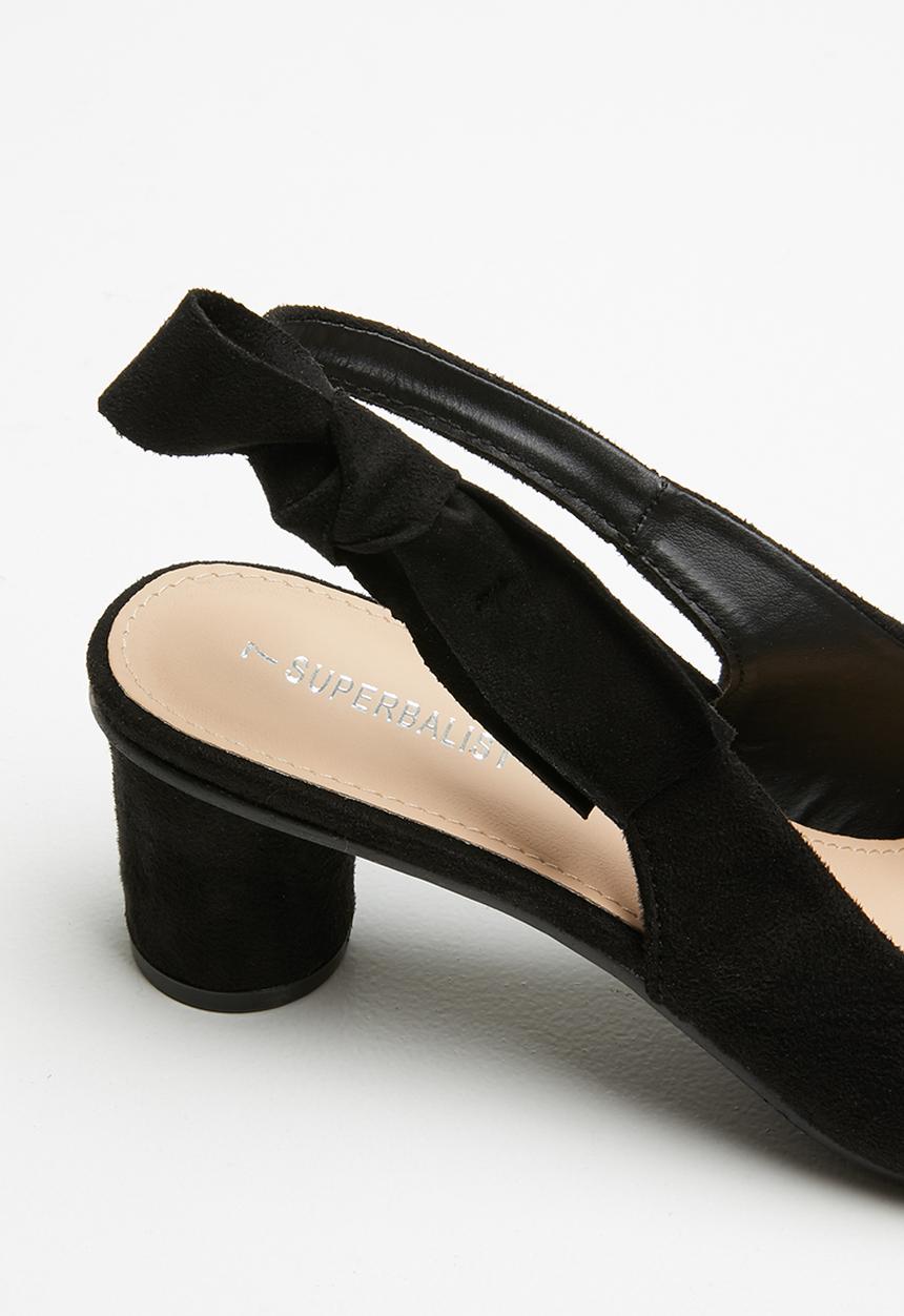 Superbalist - Bow heel - black