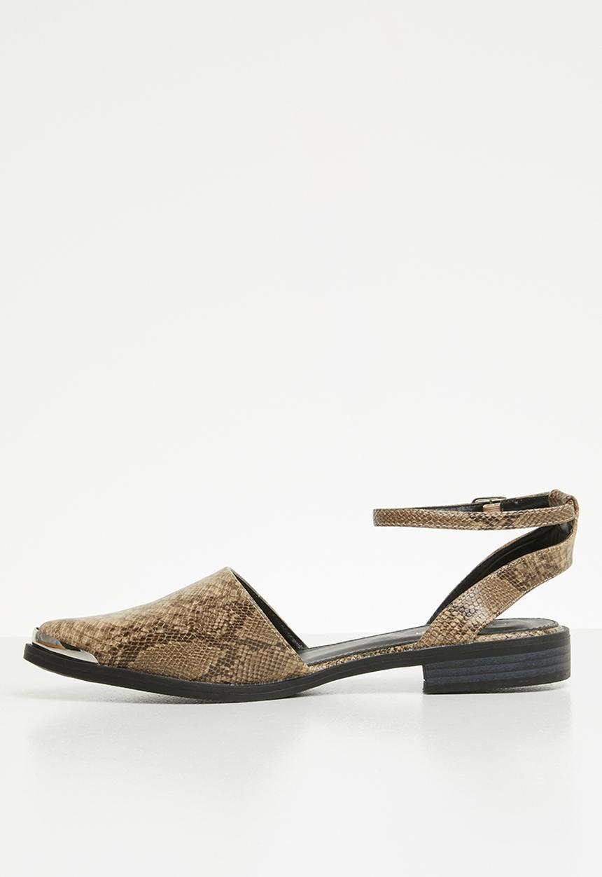 Superbalist - Zoe ankle strap pump - brown